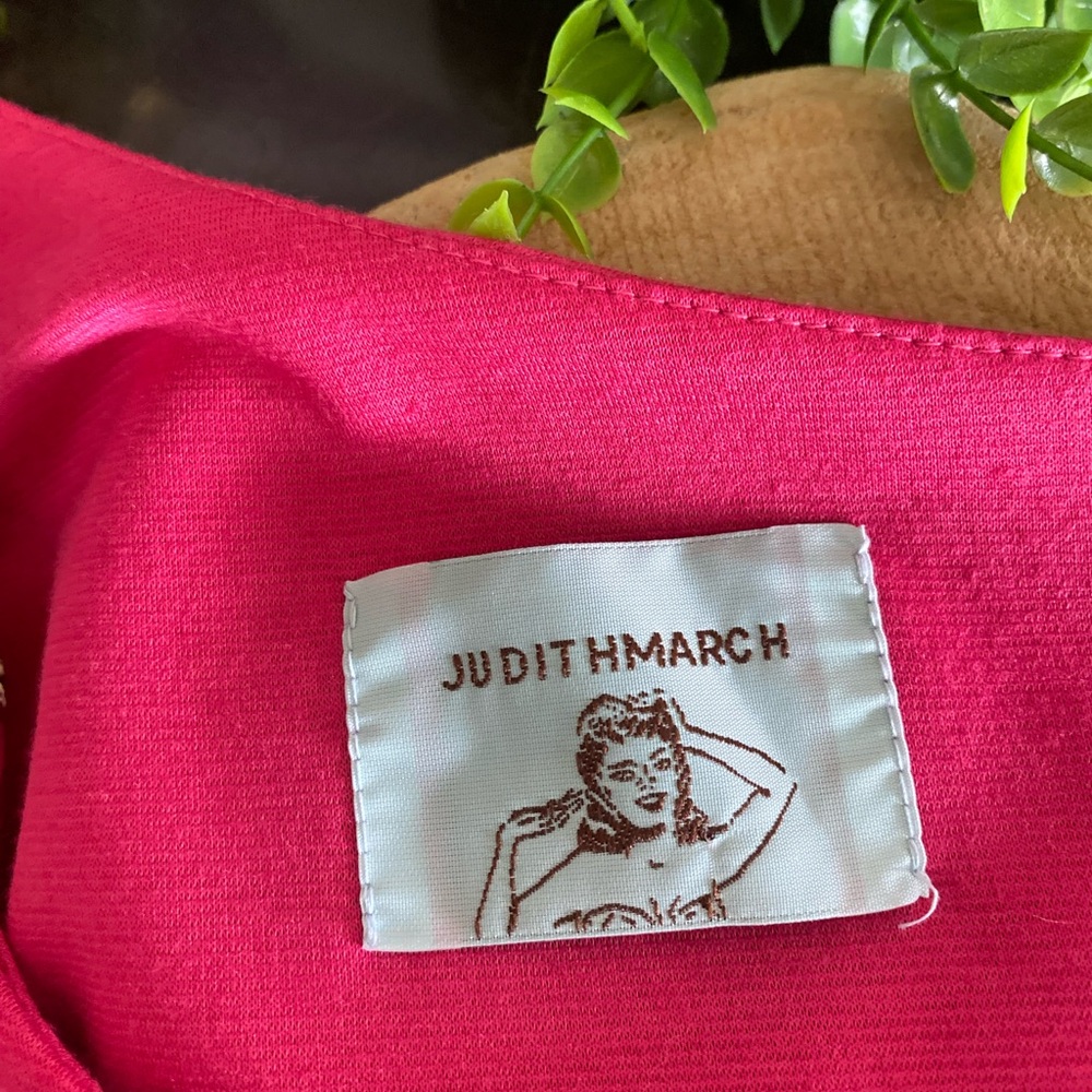 Judith March medium one shoulder Mod 60s inspired mini dress - Picture 7 of 14